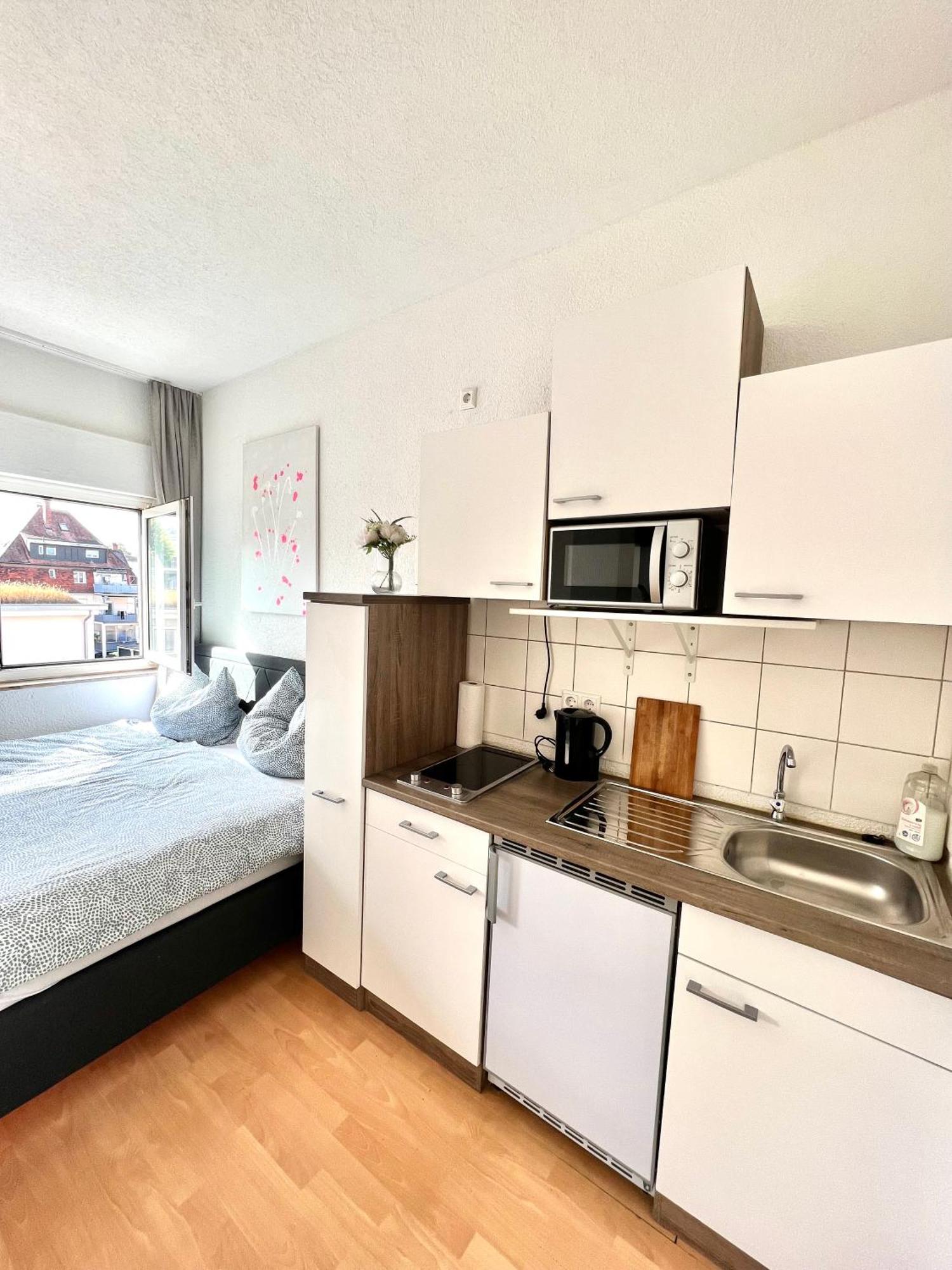 Budget City Appartement Kueche,Bad, Parken Im Zentrum Von Ravensburg Zewnętrze zdjęcie